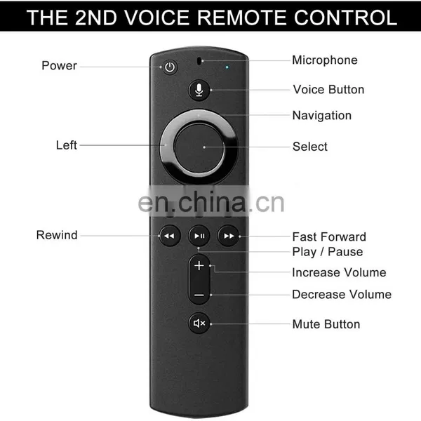 L5B83H Replacement Voice Remote Control Fit for Amazon Fire TV Stick Lite Fire TV Stick 2020 Release & 4K 2nd Gen Fire TV Stick photo-2