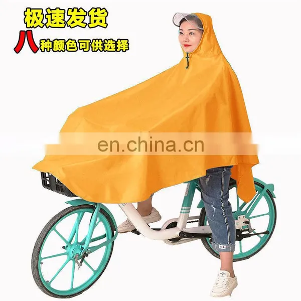 Men and Women Cycling Poncho Raincoat Bicycle Mountain Bike Junior High School Students Single Increase photo-3