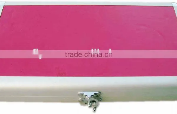 Aluminum Frame Waterproof Shell Waterproof Pink cd Player Case With cd Bag Inside photo-2