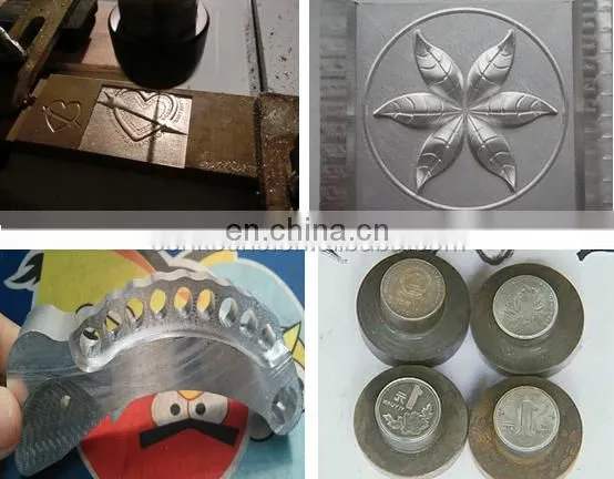6090 Four Head ATC Tool Change Brass Moulding Making Cnc Router Metal Cutting Machine photo-3