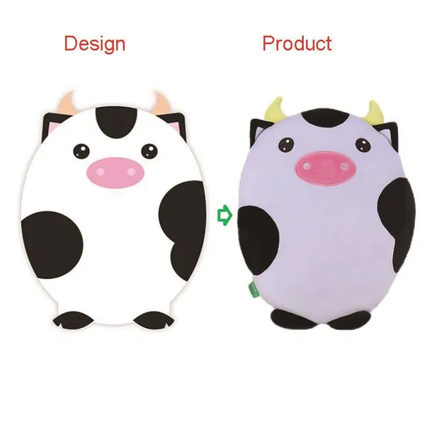 OEM&ODM China Manufacture Custom Cute Animal Plush Super Soft Sofa Penguin Plush Throw Pillow Decorative Cushion Toy photo-2