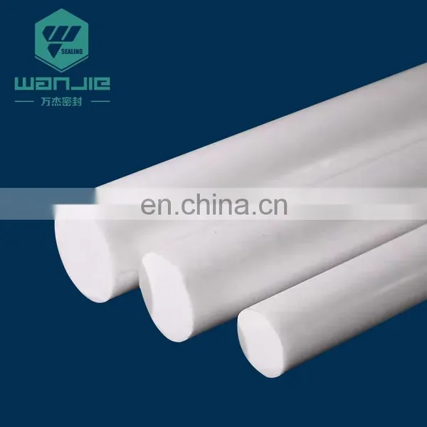 Factory Sale Custom Size High Quality White 100% Pure PTFE Extrude Rod photo-2