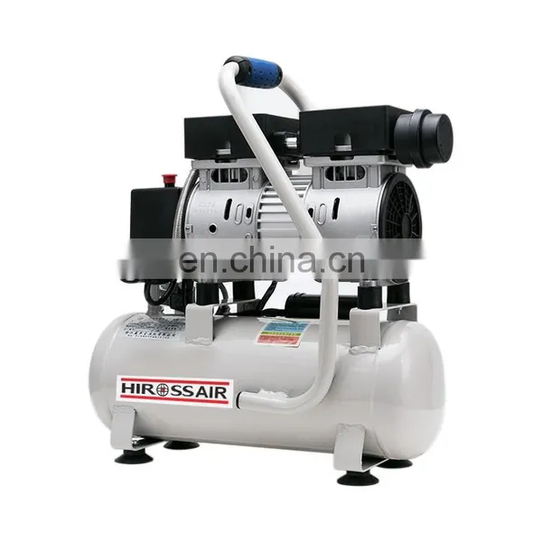 800W Oil-free Silent Small Portable Air Screw Compressor for Sale