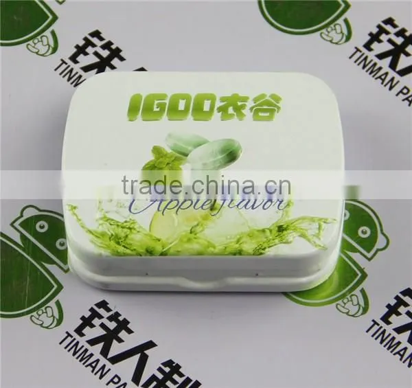 Rectangle Shape Metal Tin Plate Chewing Gum Box photo-3