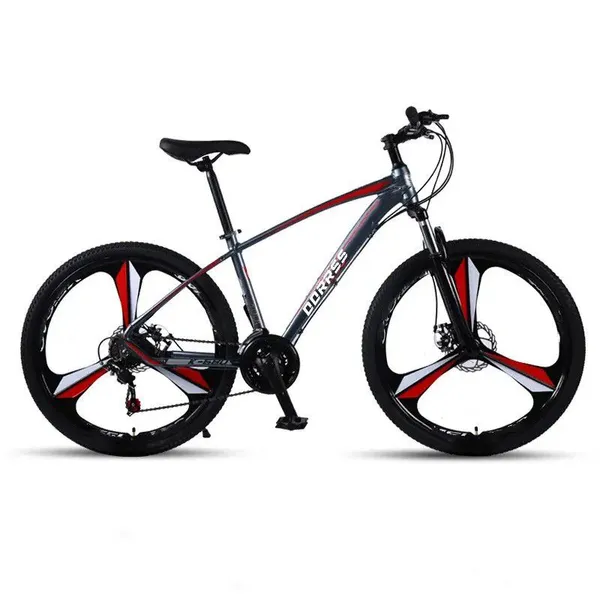 Wholesale Mountain Bikes Aluminum Alloy Shock Absorption Mountain Bikes Sold Cheaply in Stock photo-3