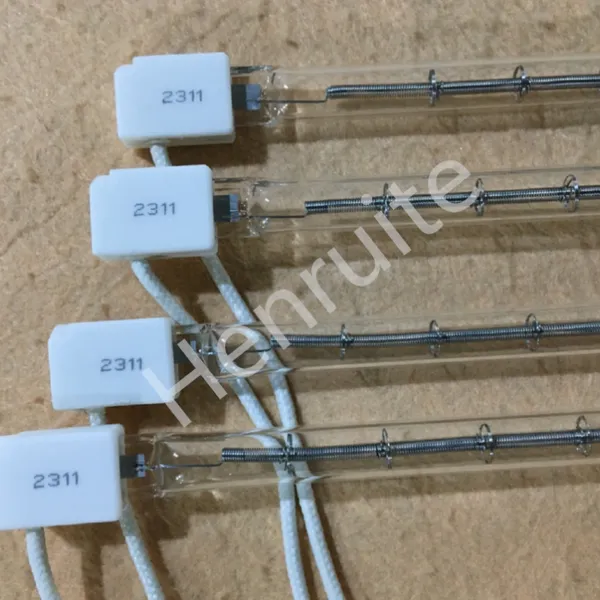 380mm 400v 3000w IR Lamp Infrared Quartz Heater Lamp Quartz Heater Lamp Short Wave Halogen IR Lamp photo-5