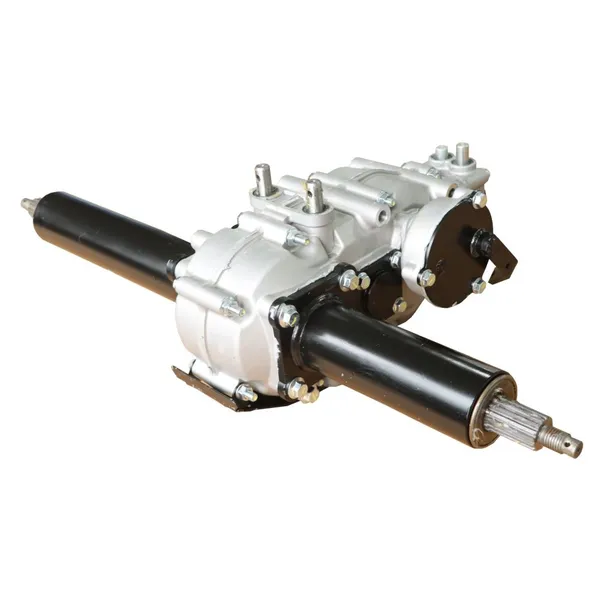 High and low speed transmission for crawler dumper