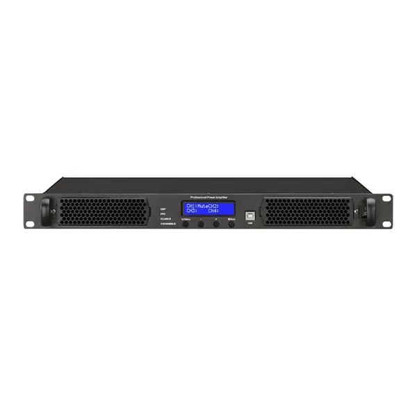 4CH 1U DSP Class D Power Amplifier DSP4.50 8Ω/500W×4 DSP Amplifier ZONICESOUND