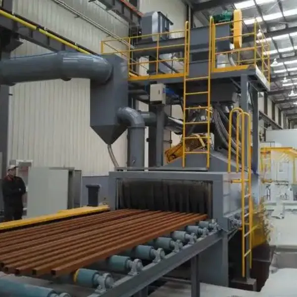 Professional Roller Passing Shot Blasting Machine for Cleaning the Inner and Outer Walls of Various Profiles and Pipes photo-2
