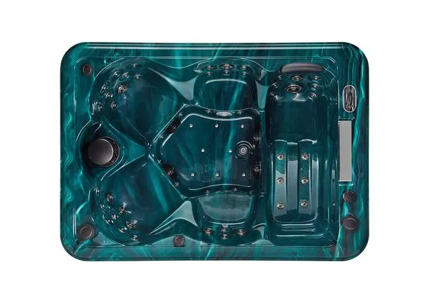Multiple Person Rectangular Massage Bathtub Home-use Independent Massage Surfing photo-3