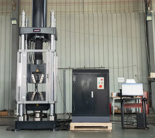 WAW-1000F Manual Deformed Steel Bar Single Tensile for Test Machine 1-Year Warranty-ASTM Hydraulic Wedge Grip 1000KN for photo-4