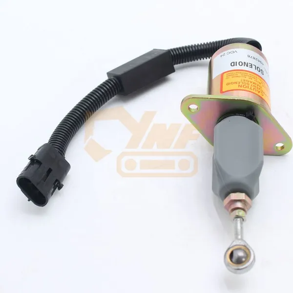 24В 6CT Shutoff Solenoid 3415706 4942878 для дизельного экскаватора C8.3 L cummins Запасные части