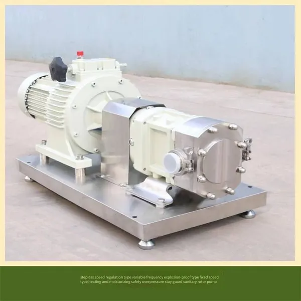 Cam Rotor Pump Lq3a Resin Syrup Pump for Transporting Viscous Liquids, High-viscosity and High-concentration Colloidal Particles photo-4
