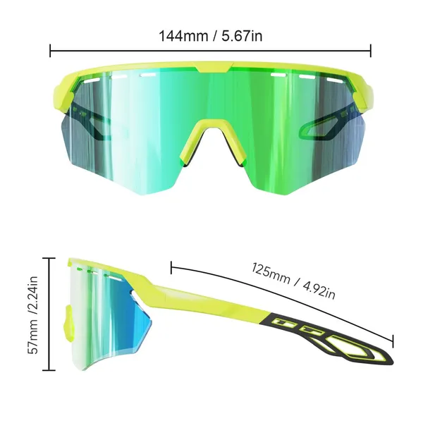 Polarized Sports Cycling Sunglasses photo-2