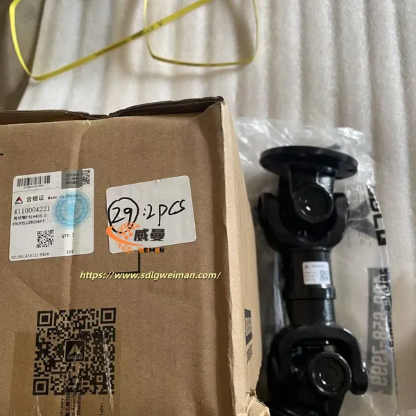 ORIGINAL SDLG PROPELLER SHAFT 4110004221 APPLY FOR SDLG L953 L955F L956F WHEEL LOADER photo-1