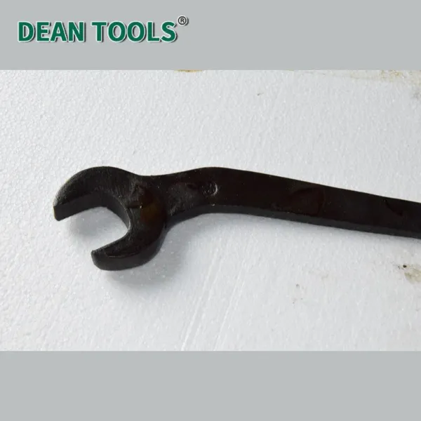 Bent Single Open End Wrench 15 Degree Offset, Drop Forged 45# Steel, Size Range 22mm-32mm photo-4