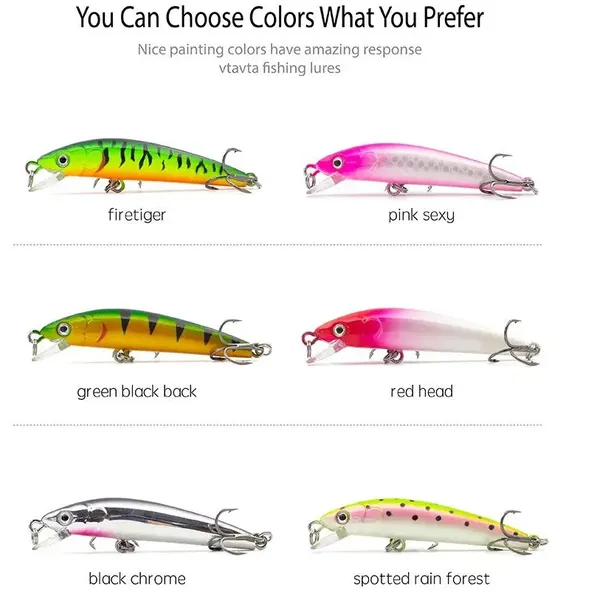 Slow Sinking Minnow-GDSS01-50mm/2.7g photo-5