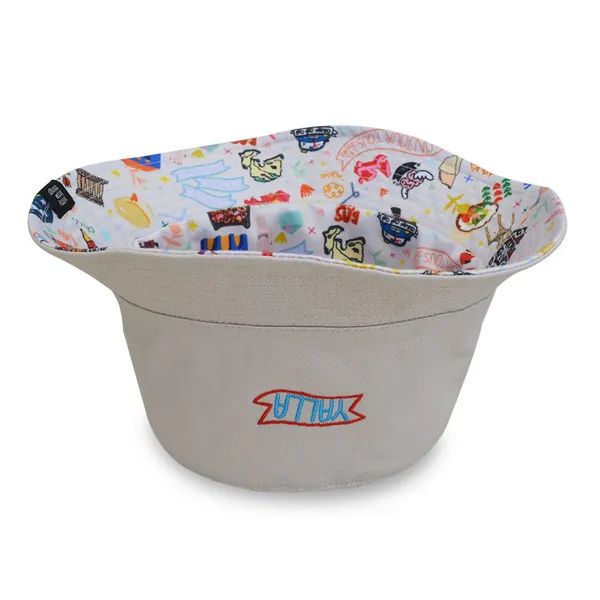 Cap Manufacturer Custom Unisex Summer Double Sided Bucket Hat With Logo photo-5
