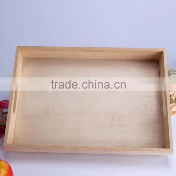 Wooden Services Tray,hotel Room Guest Supplies Tray,service Plate Quality Choice photo-2