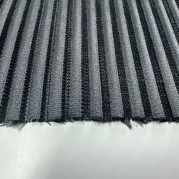5MM Black 3D Stripe Spacer Fabric Weight of 550GSM With Great Burst Strength for Military Industry photo-4