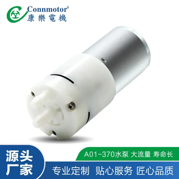 DC 6/12/24V Micro Brushed Motor Low Flow 200-600ml/min Reciprocating Diaphragm Water Pump