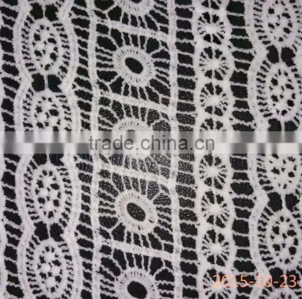 2016 Ladies Clothing Fabric/embroidery Milk Silk Full Lace Water Soluble Lace for Garment Accessory photo-2