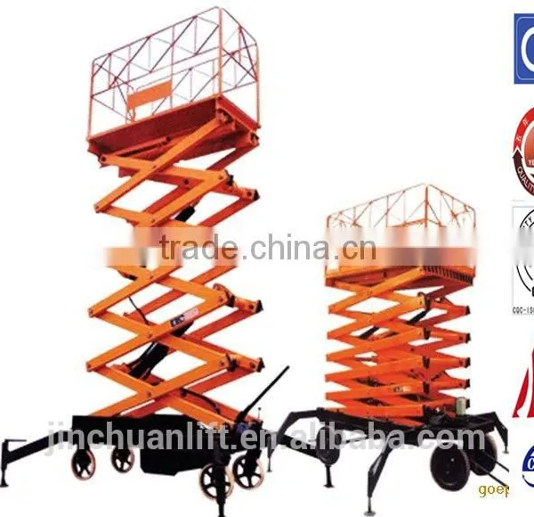 1.35~18m, 0.3 Ton Double Scissor Lift Table /mini Scissor Lift Table /electric Motorcycle Lift Table photo-6