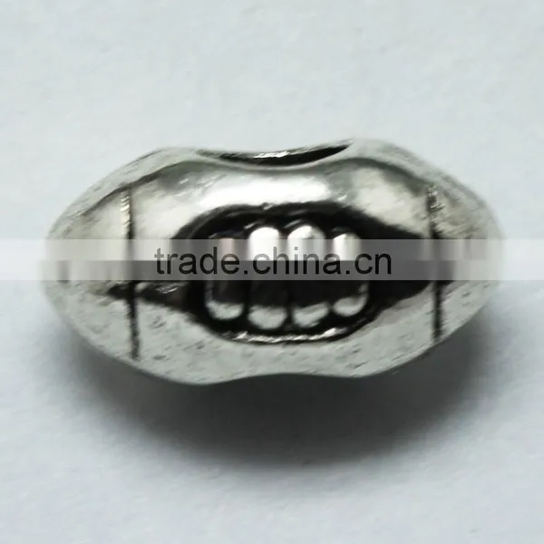 Lead Free Nickle Free Zinc Alloy Pdora Eyes Shape Jewelry Hole Beads for Bracelets and Necklaces photo-6