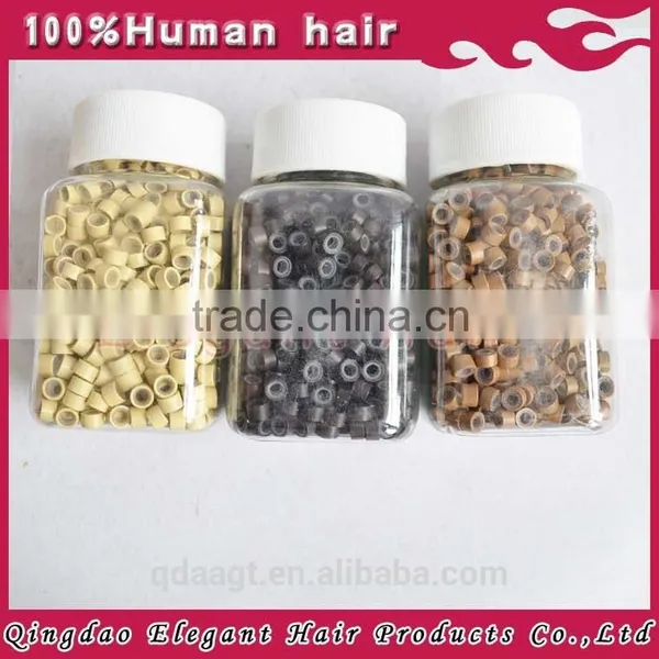 Hot Sale Large Stock Hair Extension Silicon Ring for Hair