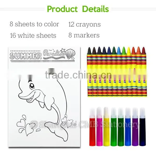 On the go Drawing Kit Coloring Book With Water Pen photo-4