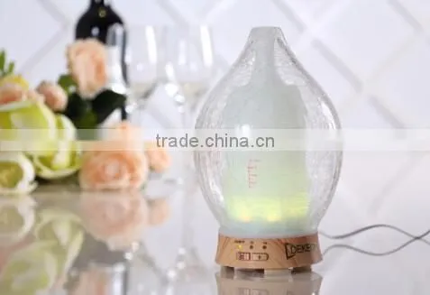 High Quality and Good Petty Price Glass Aroma Diffuser Wooded Aroma Diffuser With Essential Oil