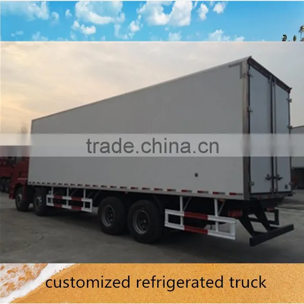 Customized Refrigerated Truck Body Frozen Meat Delivery Truck photo-2