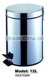 Stainless Steel Wastebin
