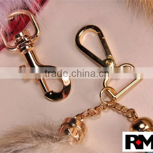 Fashion Colorful Dyed 100% Genuine Fox Tail Fur Accessories photo-6