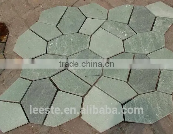 Nice Design Wooden Yellow Slate Pattern photo-6