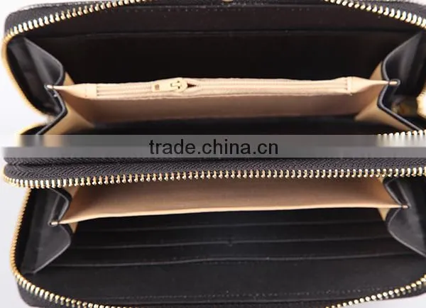 4535-2015 FASHION Wallets With Light Gold Hardware Women Wallets Factory Price 4usd photo-4