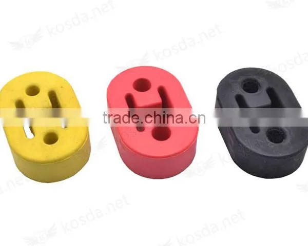 Exhaust Rubber Hanger Bracket Bushing Support Universal 4 Hole Exhaust Rubber Mount Mounting Hanger photo-5