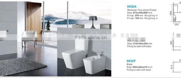China Sanitary Ware Ceramic Two Piece Toilet photo-4
