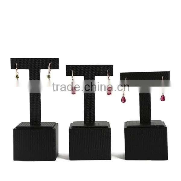 Wholesale Custom T-bar Leather Earring Display Stand photo-2