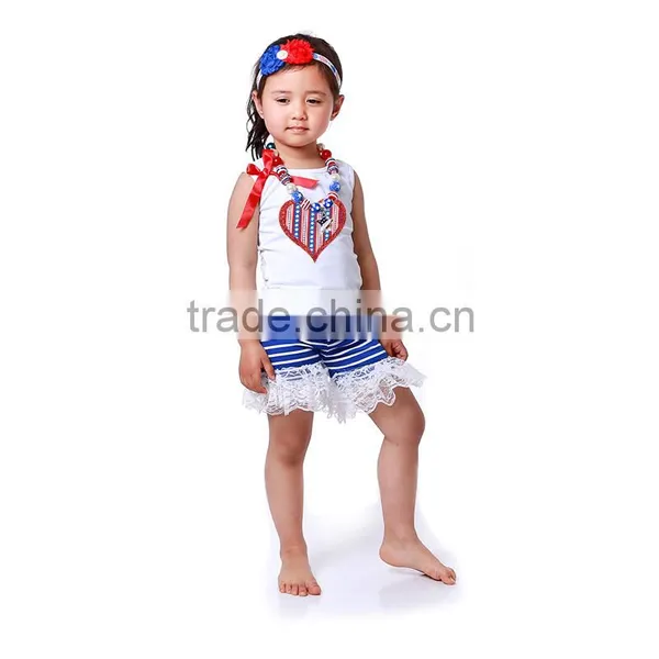 Hot Sale!! 2016 Top 100 Little Model Tank Top Dress With Pants In Set-sweet Style Designs for Girls photo-6