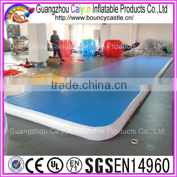 White Blue Classic Design Gymnastic Track For Training photo-3