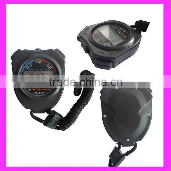 Single Lap Timer Sport Counter , Elegant Water Resistant Sport Watch photo-3