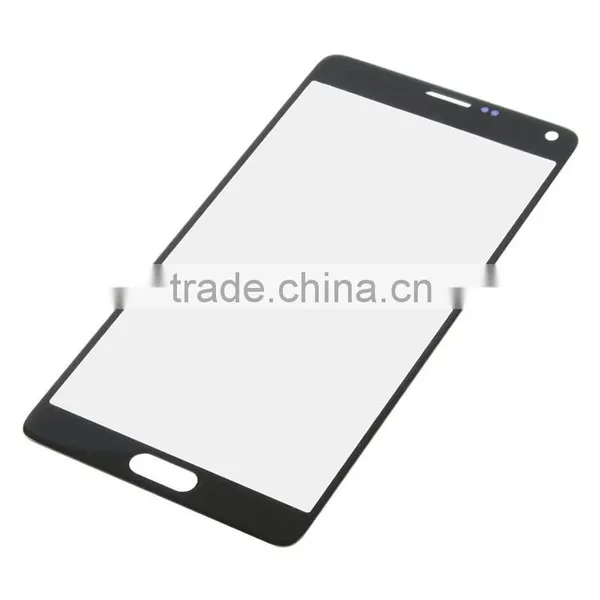 10PCS/LOT Replacement Front Touch Screen Glass Lens For Samsung Galaxy Note 4 N9100 Black White Color photo-2