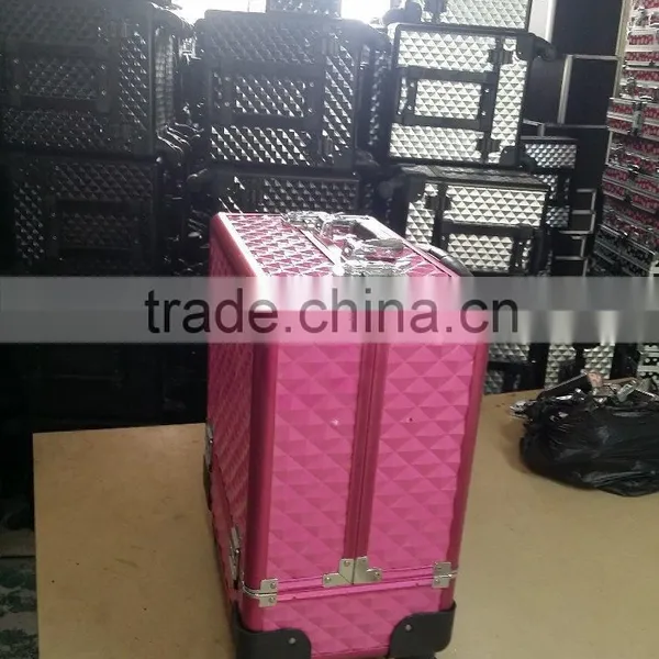 360 Degree Trolley Vanity Beauty Case photo-5