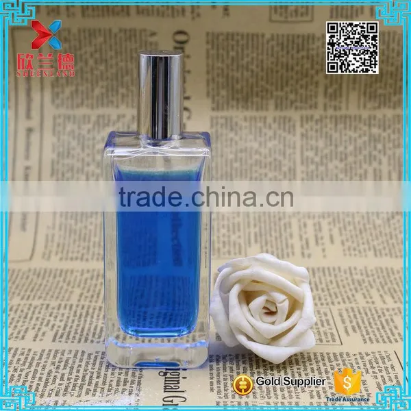 Wholesale 100ml Rectangle Empty Glass Perfume Refill Bottle photo-6