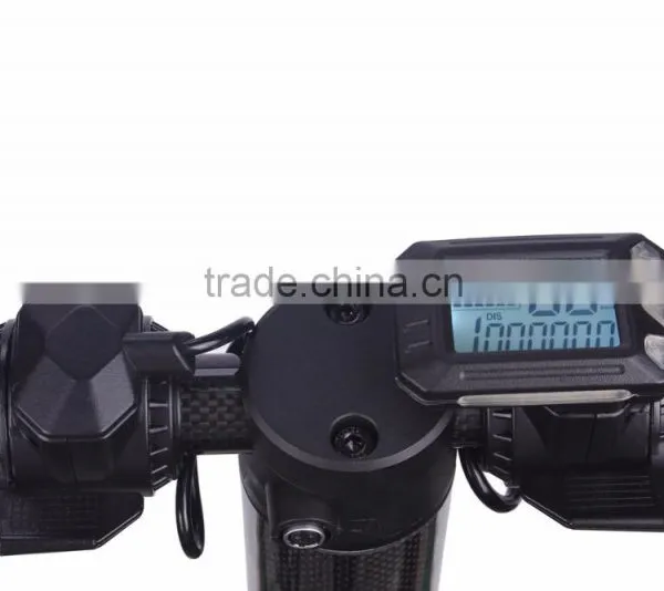 Jack Hot 2016 Hot Carbon Fiber Electric Scooter The Lightest Mobility Scooter Only 6.9KG With 8.8AH LG Battery Quality Choice photo-2