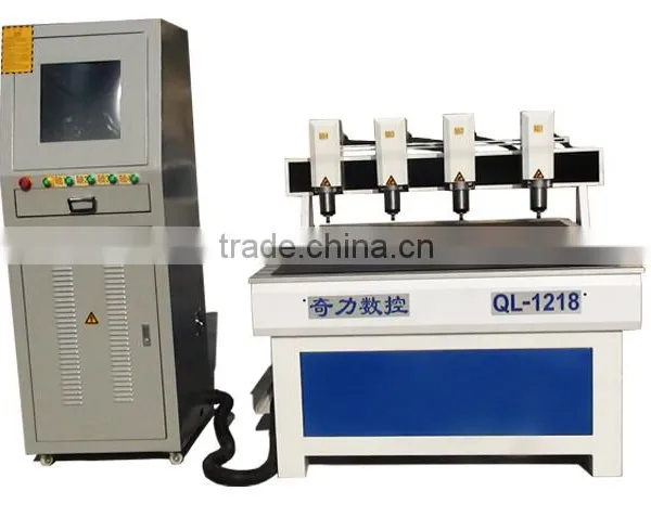 QL-1218 High Frequency Multifunction Woodworking Advertising Sign Multi Cut Cnc Router 1218 photo-2