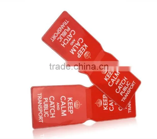 Custom Design PVC Plastic Business or Name Card Holder photo-6