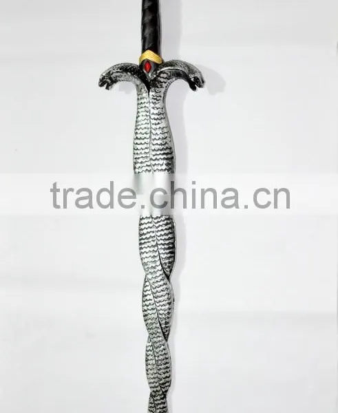 2016 Snake Shape Paper Magic Medieval Flexible Foam Sword