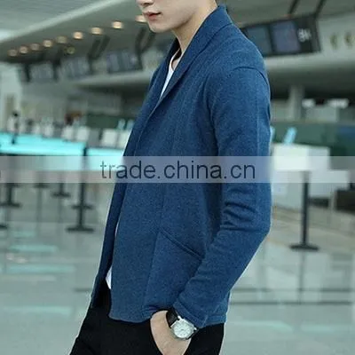 2015 Winter Wholesale Custom Sweaters Knit Cardigan for Sweater Designs for Men photo-3